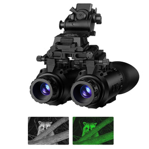 GOYOJO GNG2K 2K Night Vision Goggles 60Hz IR 300m Range Helmet Mount NVG Hunting