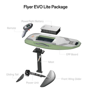 Waydoo Flyer EVO Lite 90L Electric Foil Board