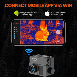 GTGUARD B215AL Thermal Monocular with 600m Rangefinder One Stop Shopped