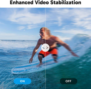 AKASO Brave 7 LE 4K60 Action Camera 20MP 131ft Waterproof WiFi Touch Screen Remote Control - Floating Grip Bundle