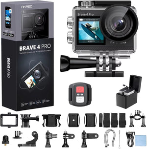 AKASO Brave 7 LE 4K60 Action Camera 20MP 131ft Waterproof WiFi Touch Screen Remote Control